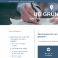 Eine Unternehmergesellschaft (UG) gründen